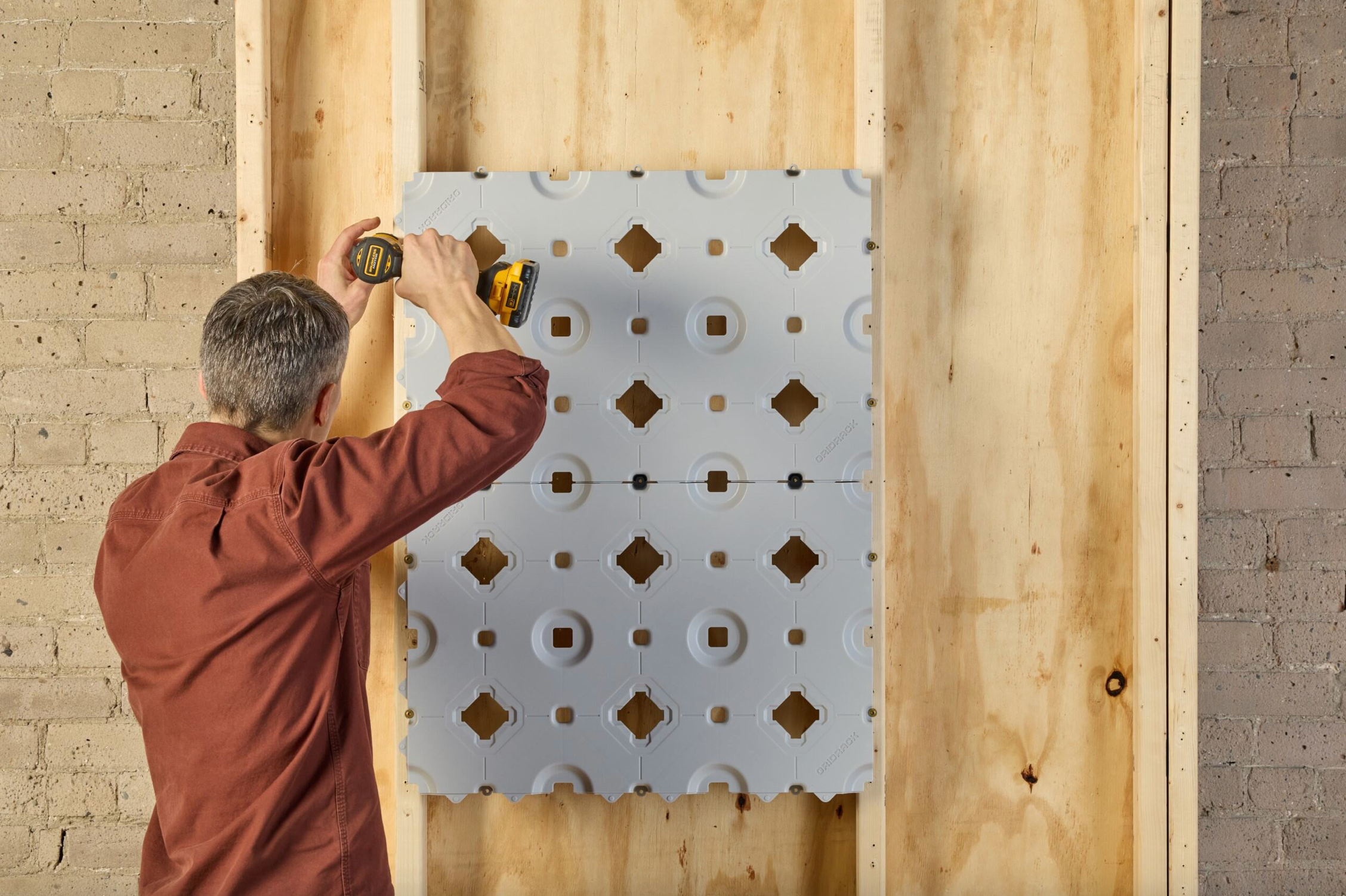 GRIDRACK™ Garage Wall Panel